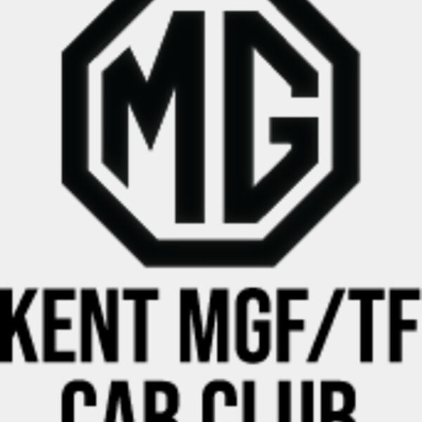 Kent MGF/TF MG Car Sticker - Black (10 pack) Thumbnail