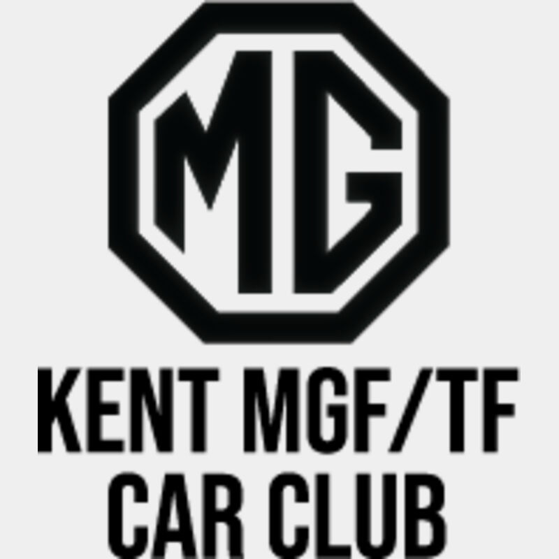 Kent MGF/TF MG Car Sticker - Black (10 pack) Thumbnail