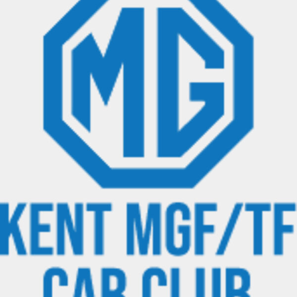 Kent MGF/TF MG Car Sticker - Blue (10 pack)  Thumbnail