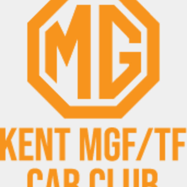 Kent MGF/TF MG Car Sticker - Orange (10 pack) Thumbnail