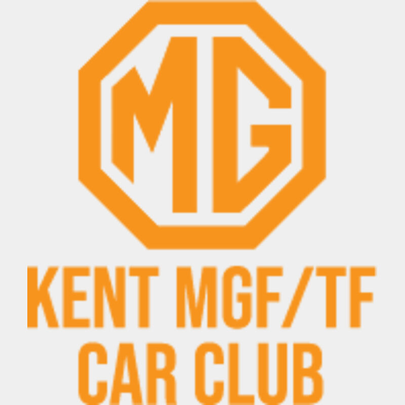 Kent MGF/TF MG Car Sticker - Orange (10 pack) Thumbnail