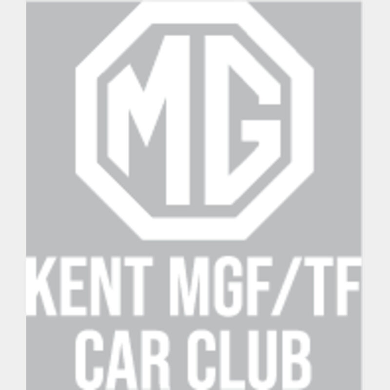 Kent MGF/TF MG Car Sticker - White (PACK OF TEN) Thumbnail
