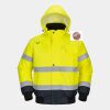 Hi-vis contrast bomber jacket (C465) Thumbnail
